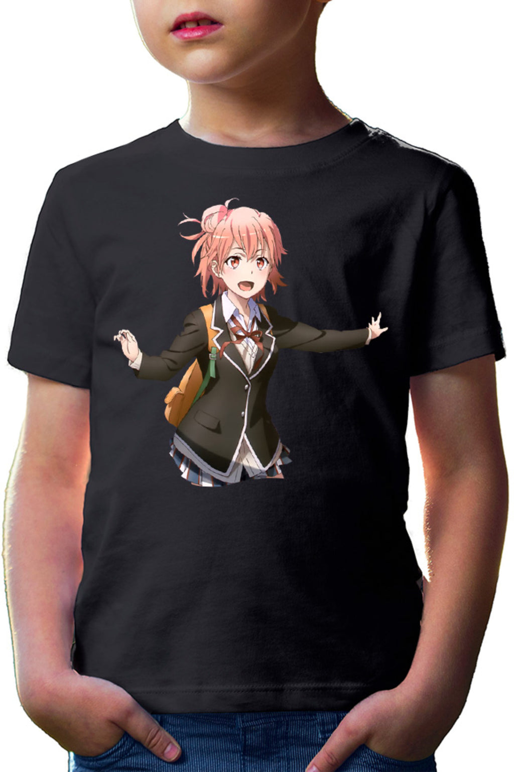 Tricou copii OreGairu Yui Playfull Tsundere Weeb Animation