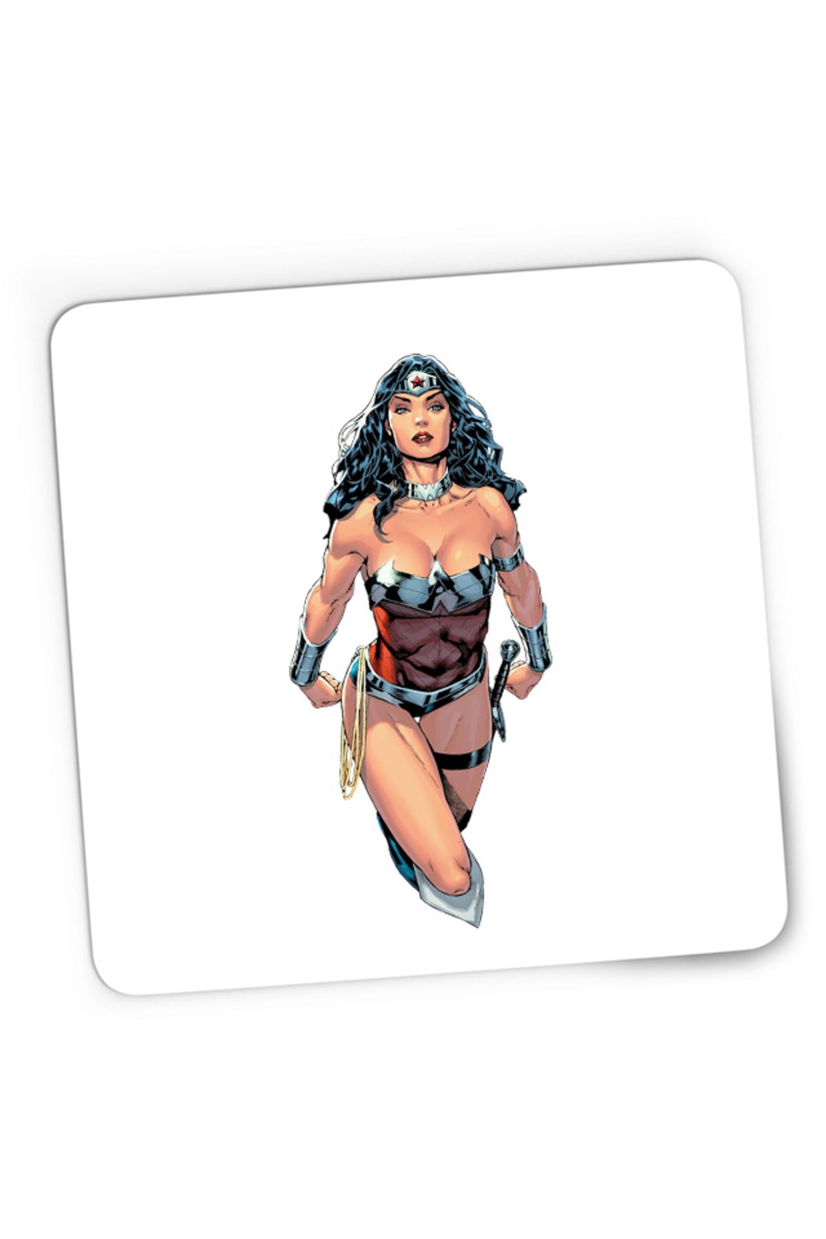Mousepad Gaming Wonder Woman Diana Princess Ares God of Fight Superheroine, 21x19 cm