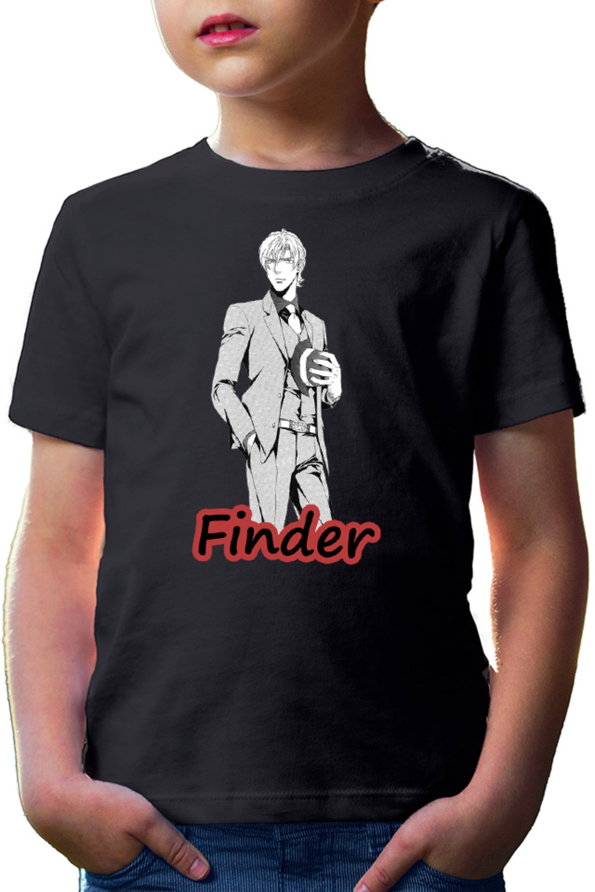 Tricou copii Finder Asami Maxim Hat Shounen Anime Gay Moe