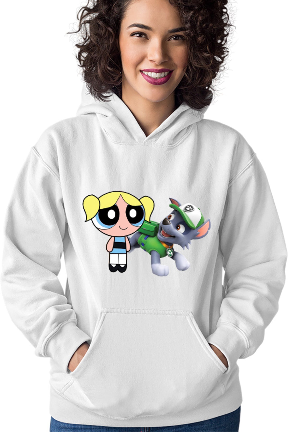 Hanorac dama The Powerpuff Girls Bubble Paw Patrol Happy