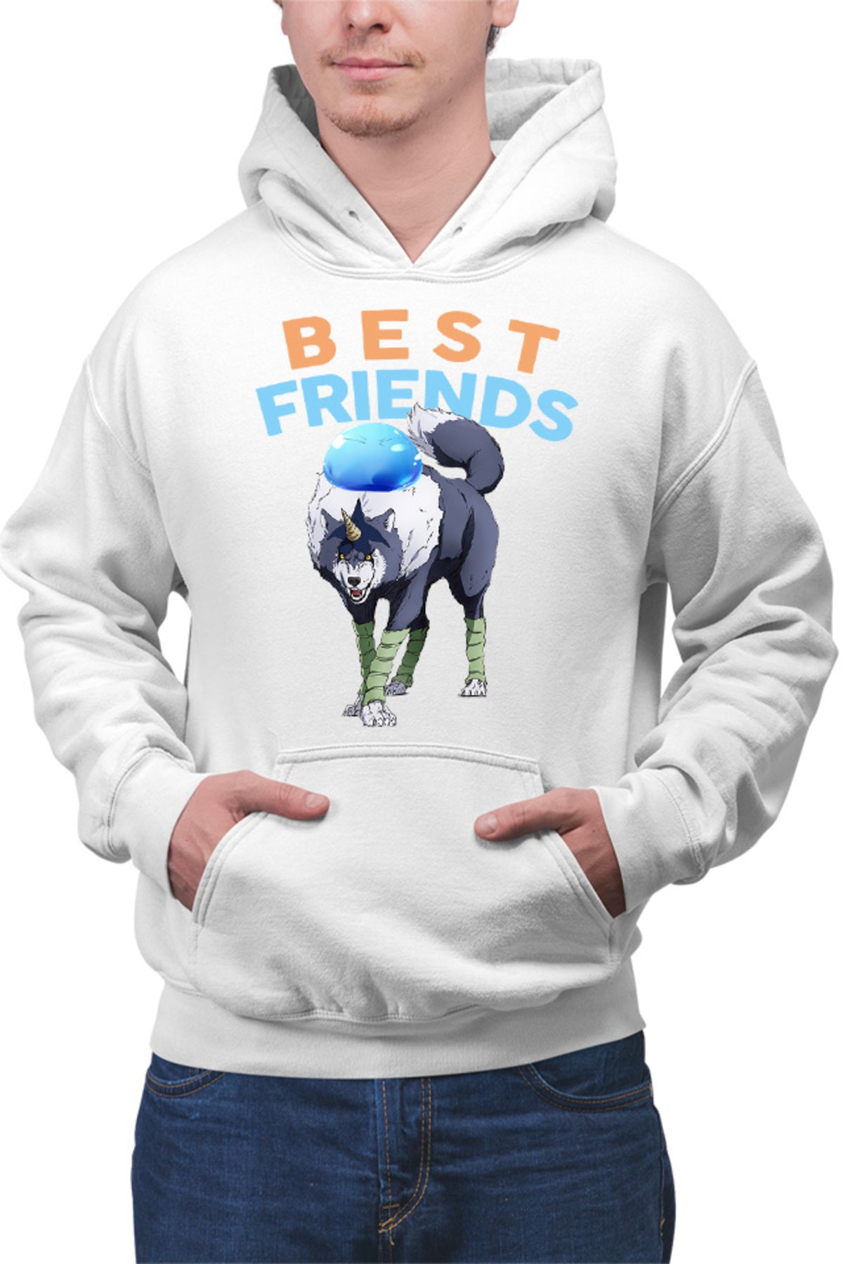 Hanorac barbati TenSura Slime Isekai Ranga Rinmuru Friends Dog