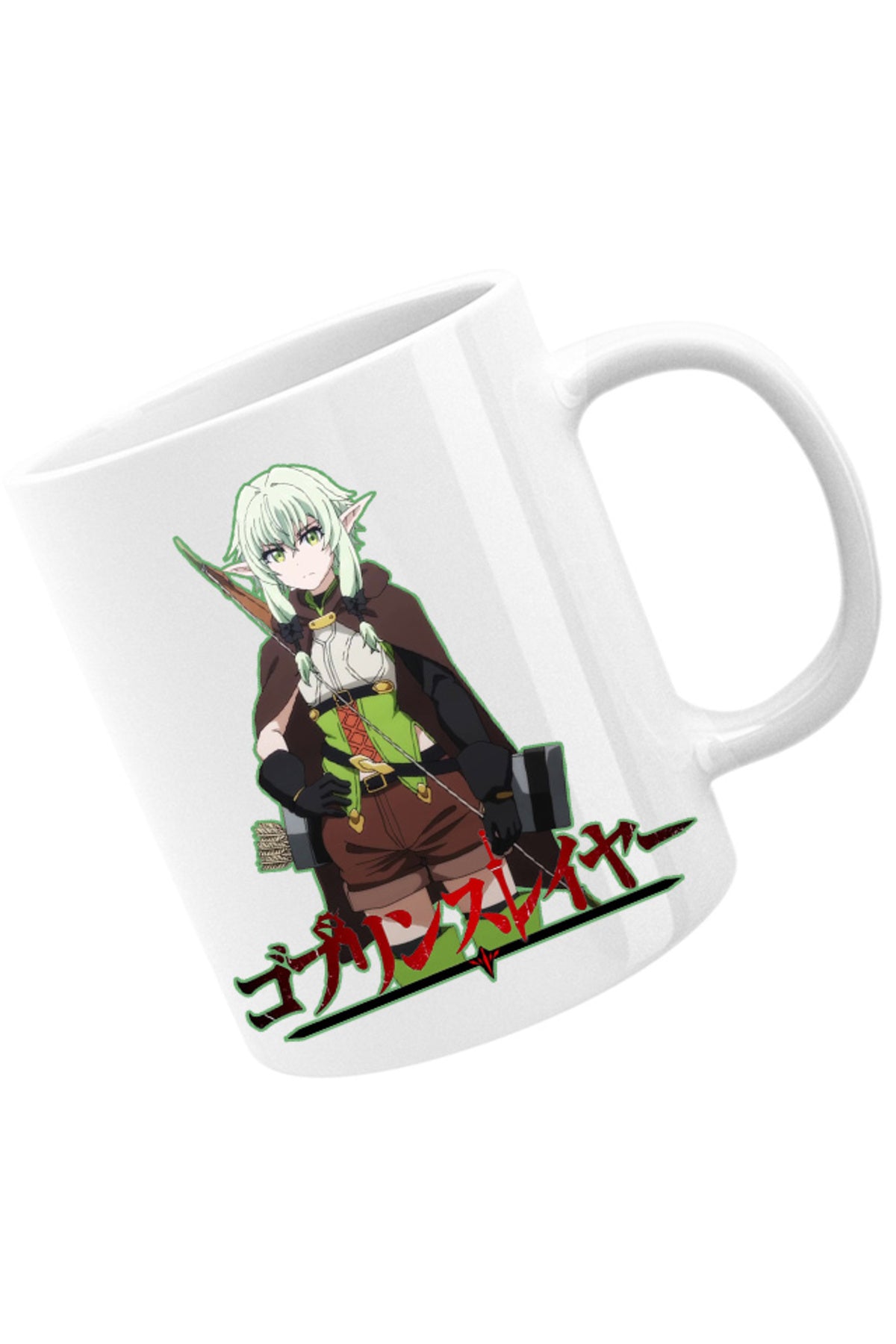 Cana Goblin Slayer Magical Elf Bow Archer Otaku Demon, alba, 330 ml