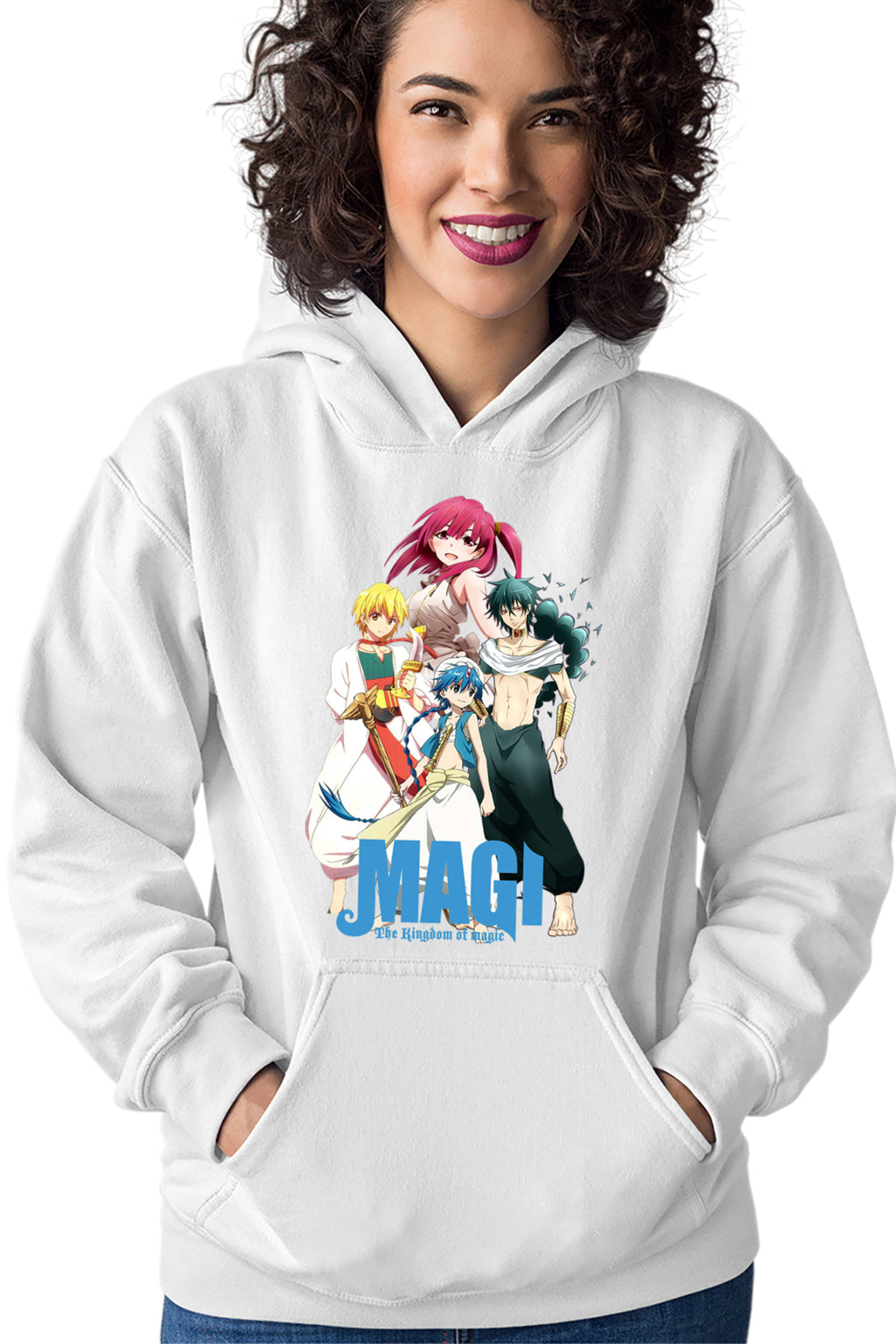 Hanorac dama Magi The Labyrinth of Magic Alladin Friends Anime
