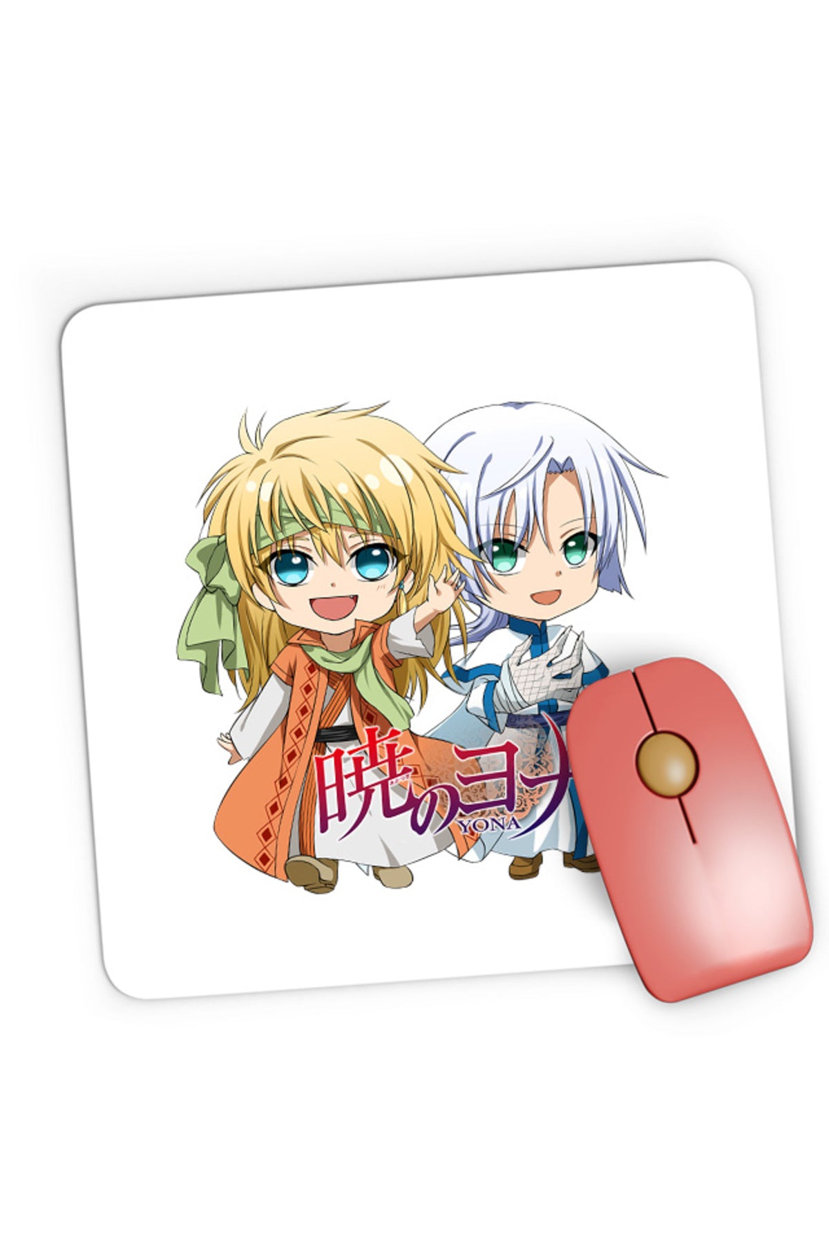 Mousepad Gaming Yona of the Dawn Ki-ja Zeno Chibi Side Characters, 21x19 cm