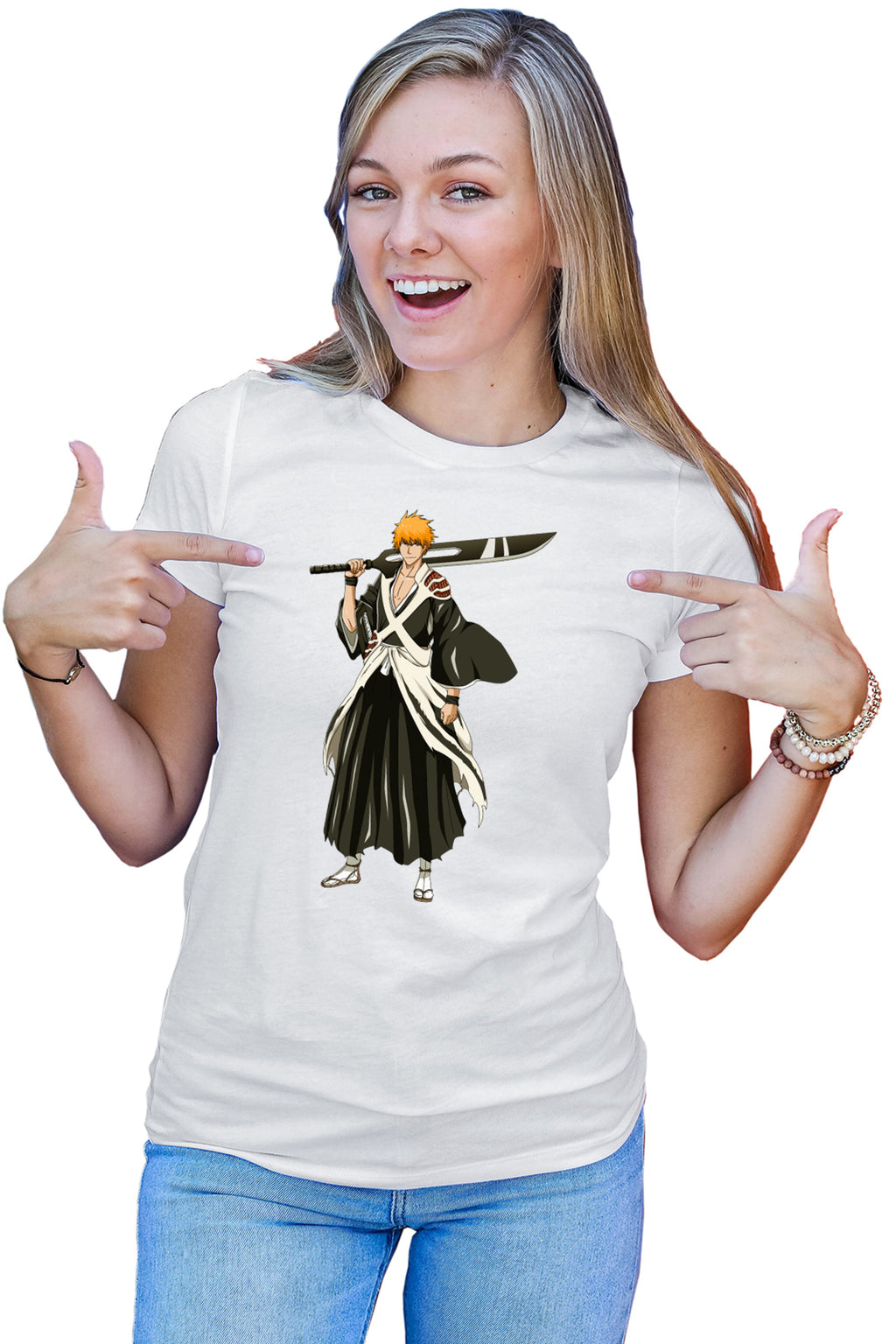 Tricou dama Bleach Ichigo Animeeater Yamamoto Rukia