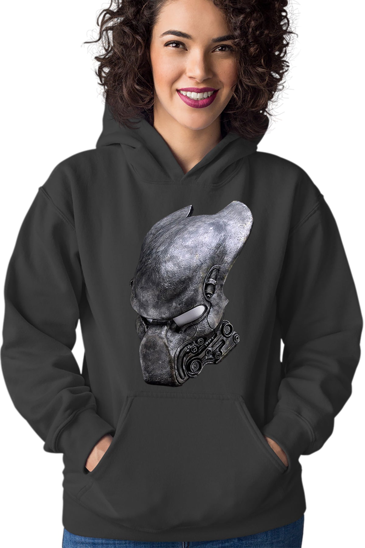 Hanorac dama Predator Alien Queen Action Game Skull