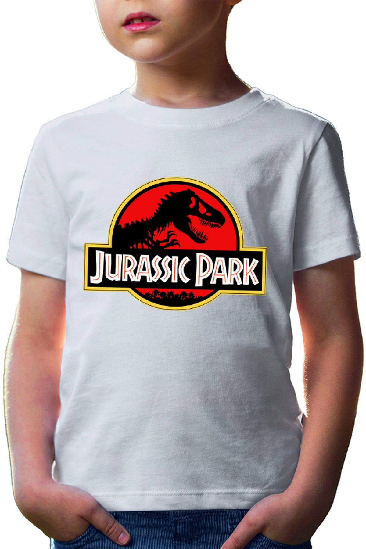 Tricou copii Jurassic Park Logo Dinossaurs