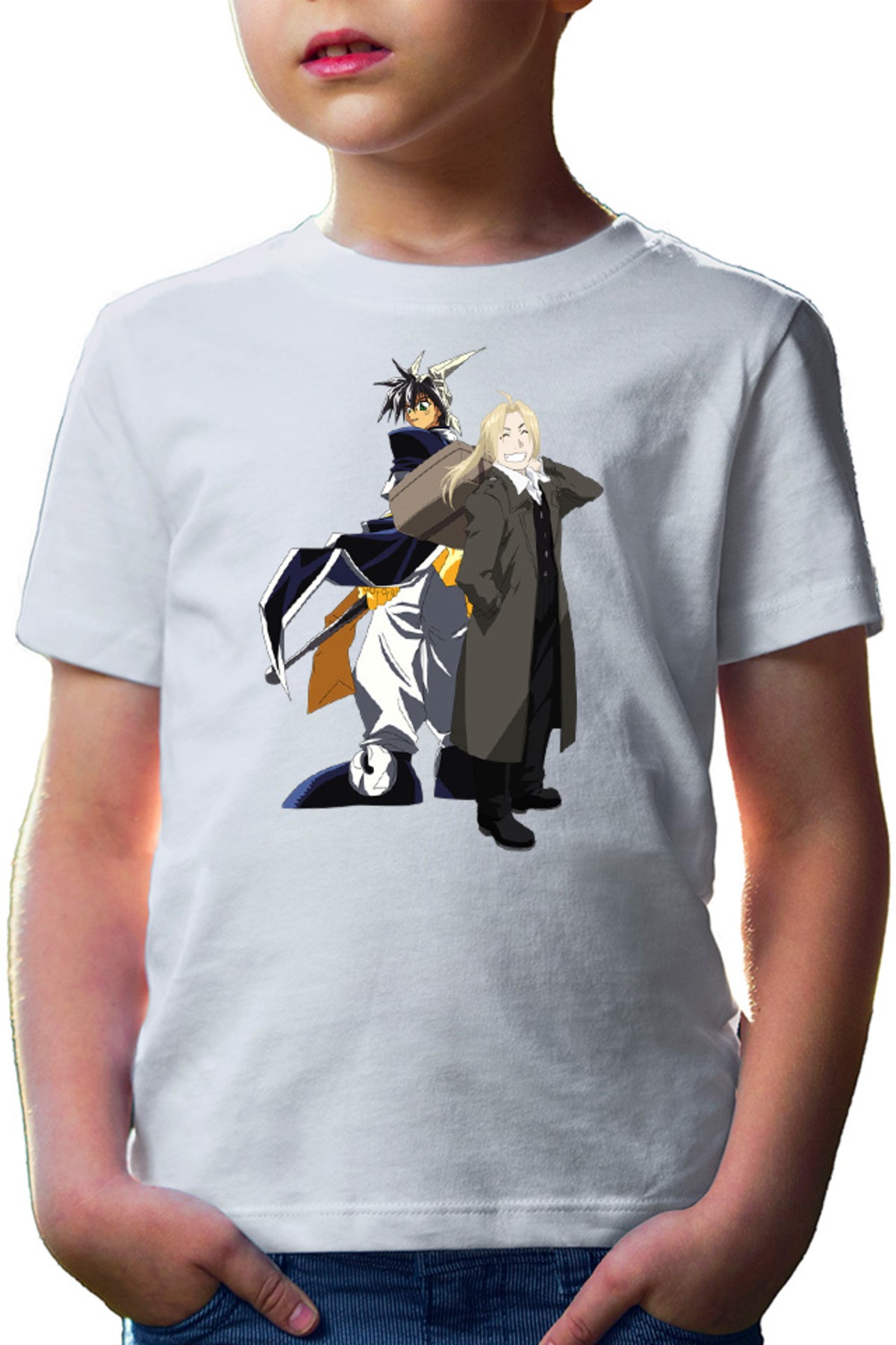Tricou copii Hoshin Engi Taikoubou Edward Full Metal Alchemist Magic God Alchemy