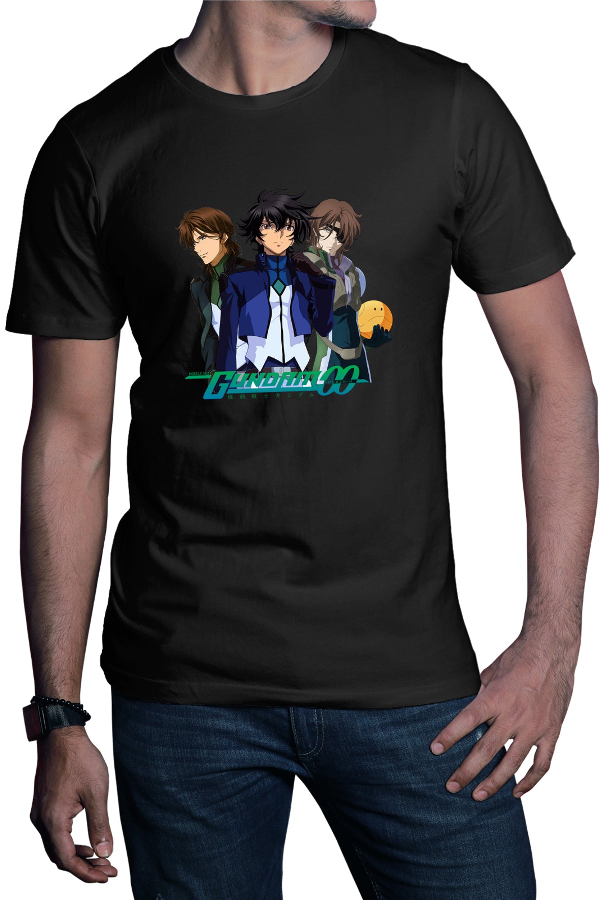 Tricou barbati dam Trio Anime Meme