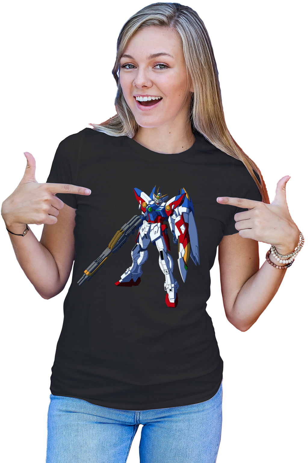 Tricou dama dam Wing Colorful Massive Robot
