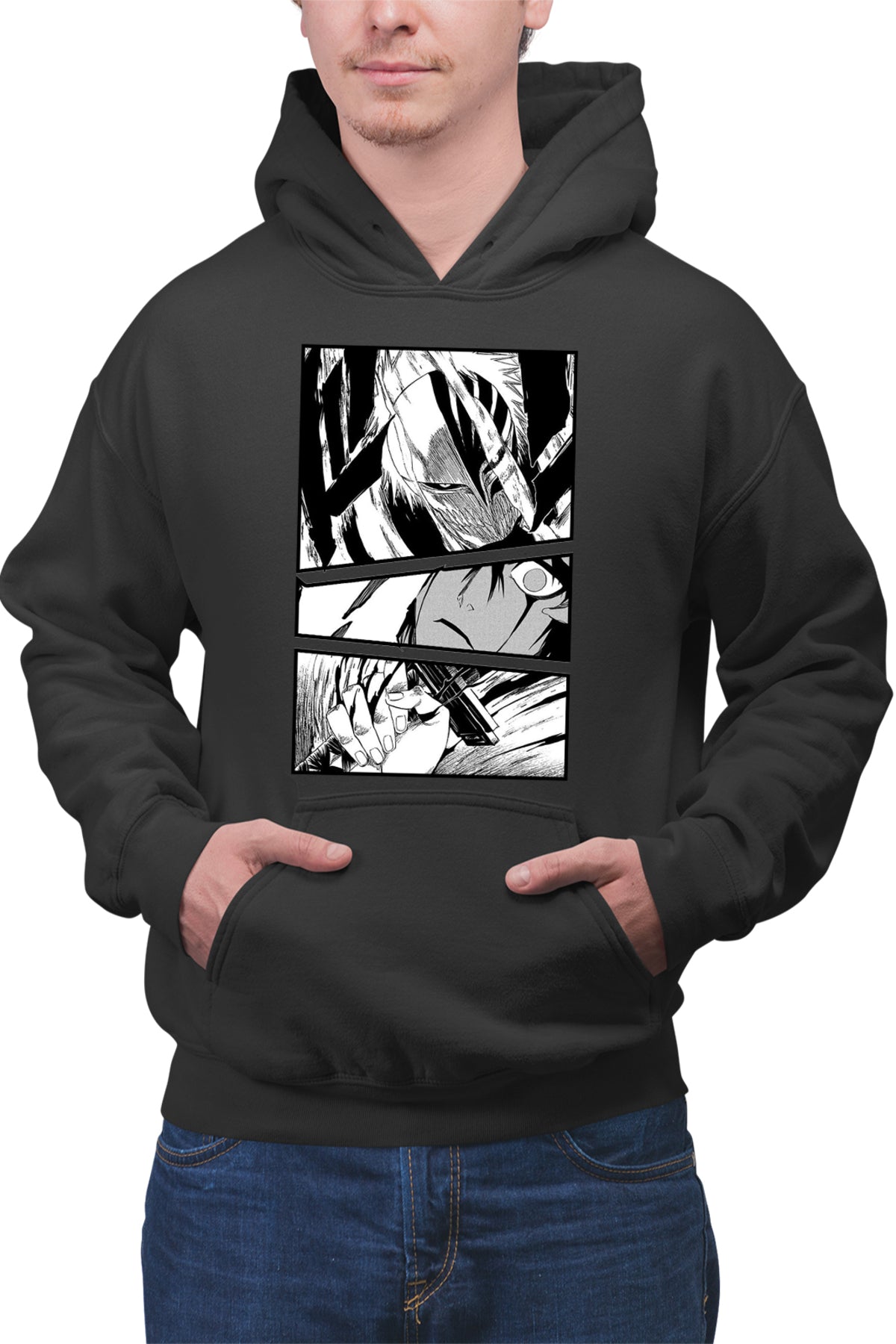 Hanorac barbati Bleach Ichigo Kurosaki Rukia Psiho