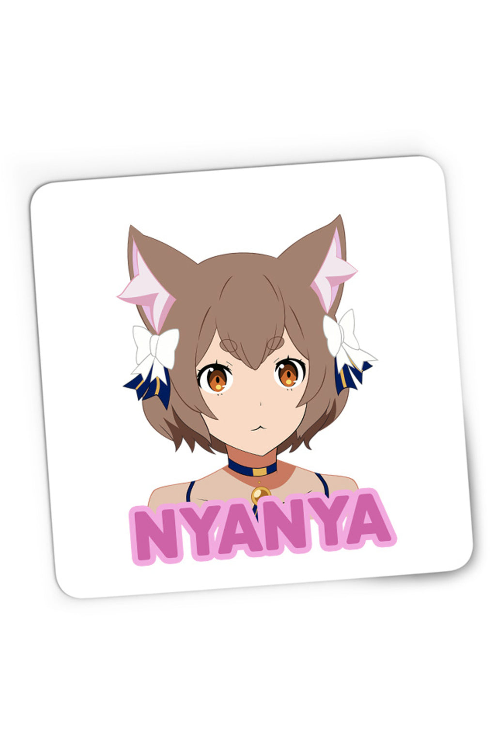 Mousepad Gaming Re Zero Felix Cat Nya Kawaii Magic Youtube, 21x19 cm