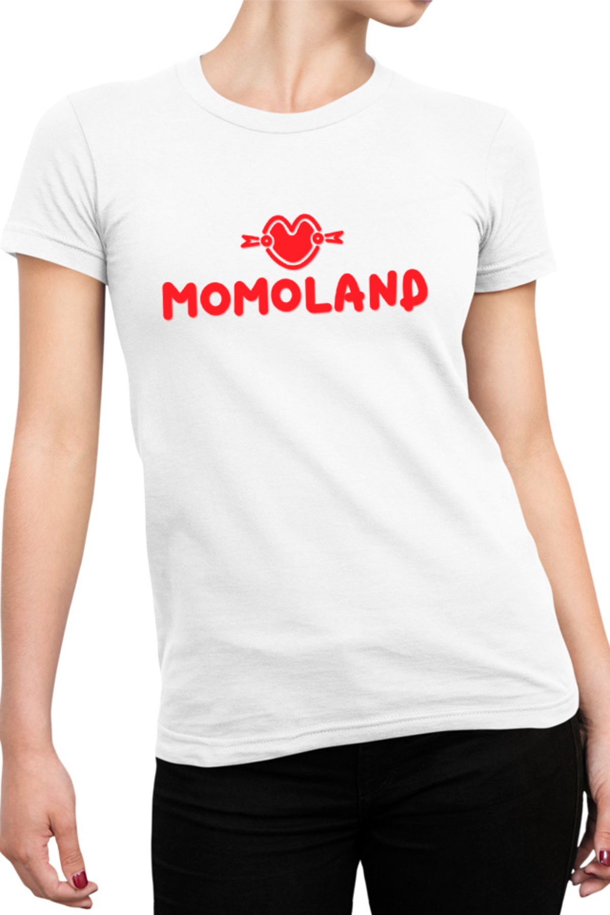 Tricou dama Momoland Logo K-Pop Popular Idols Beautiful Korea