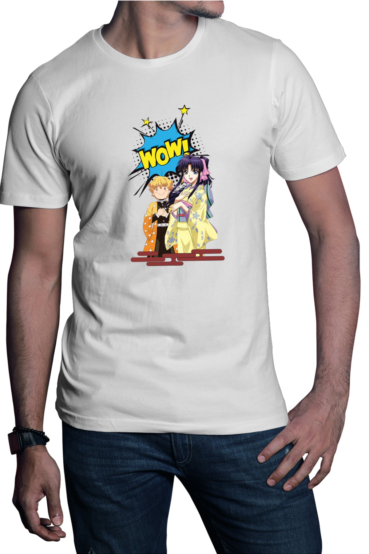 Tricou barbati Rurouni Kenshin Zenitsu Love Kaori Himura