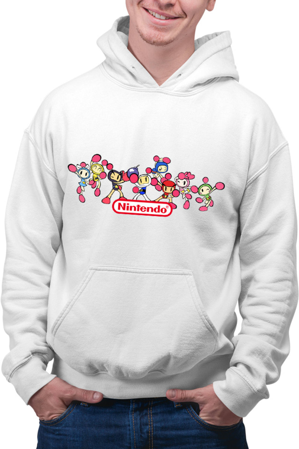 Hanorac barbati Bomberman All Team Console Game