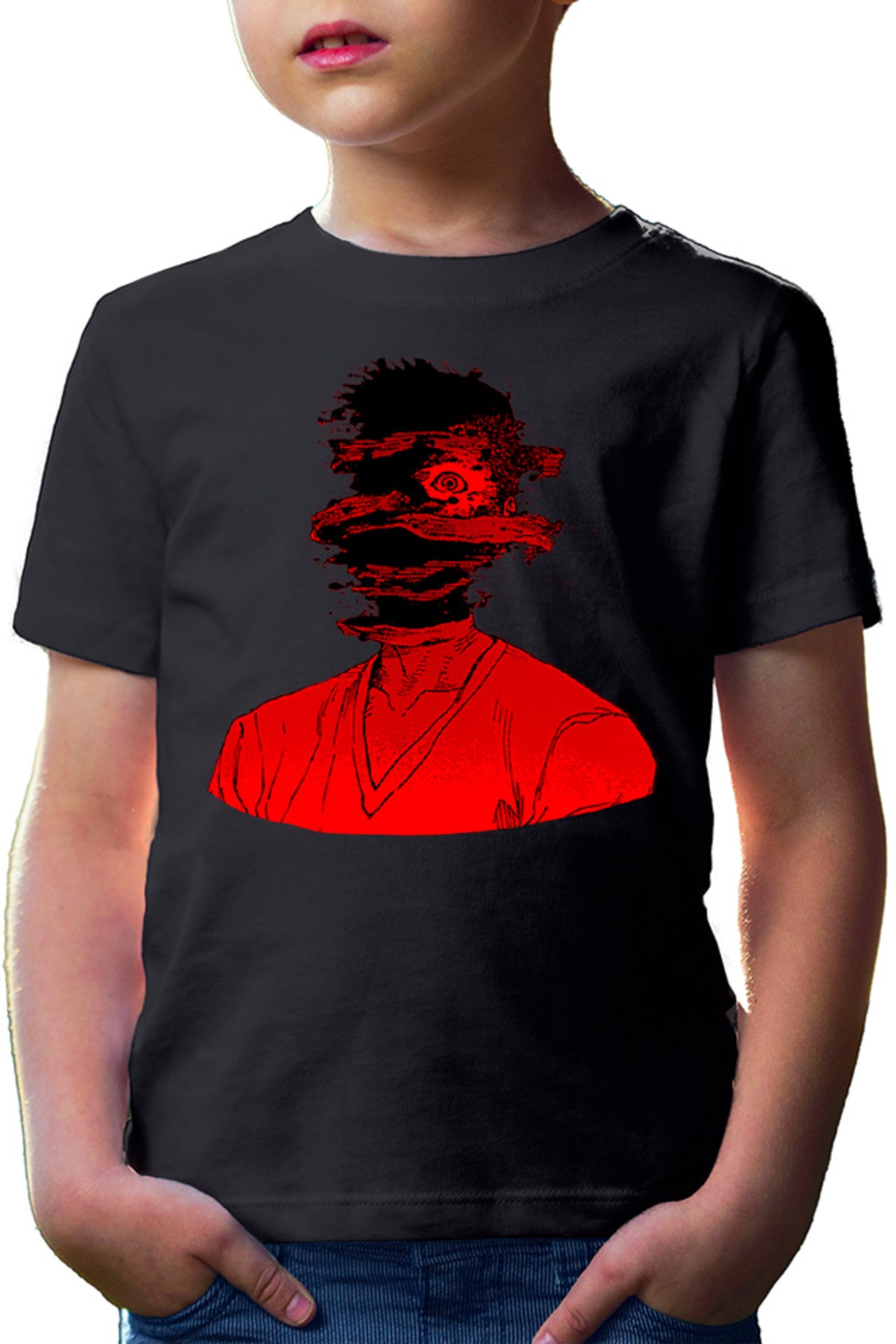 Tricou copii Ajin Transformation Kei Self Horror Anime Otaku