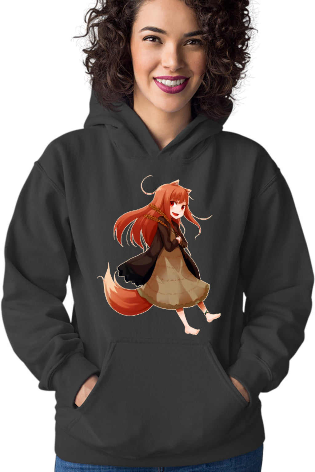 Hanorac dama Spice And Wolf Holo Fantasy Anime Medieval