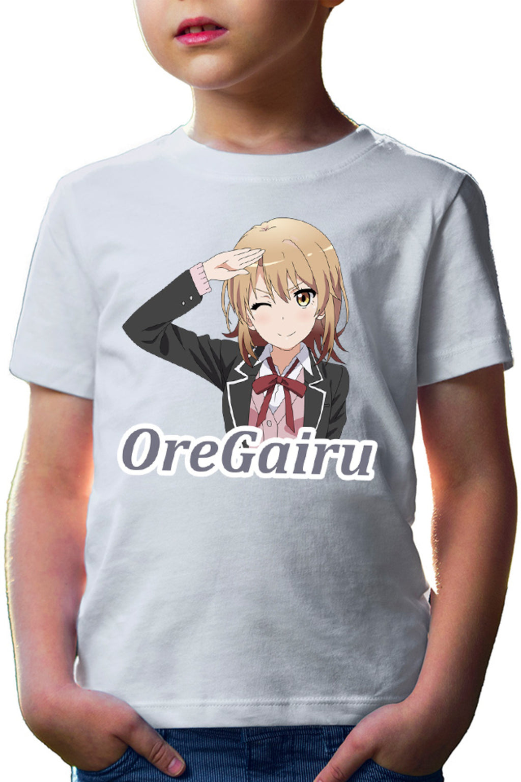 Tricou copii OreGairu School Watari Wataru Mangaka Art