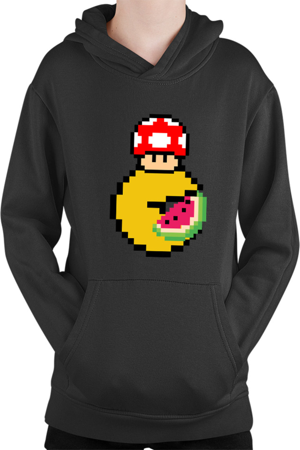 Hanorac copii Pac Man Mario Minecraft Watermalon Slice