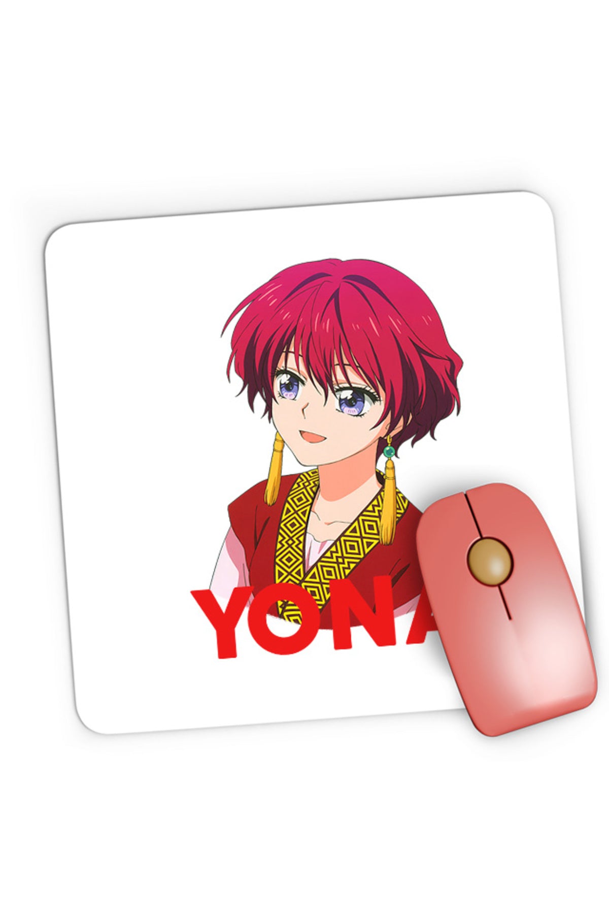 Mousepad Gaming Yona of the Dawn Yona Smile Shaman, 21x19 cm
