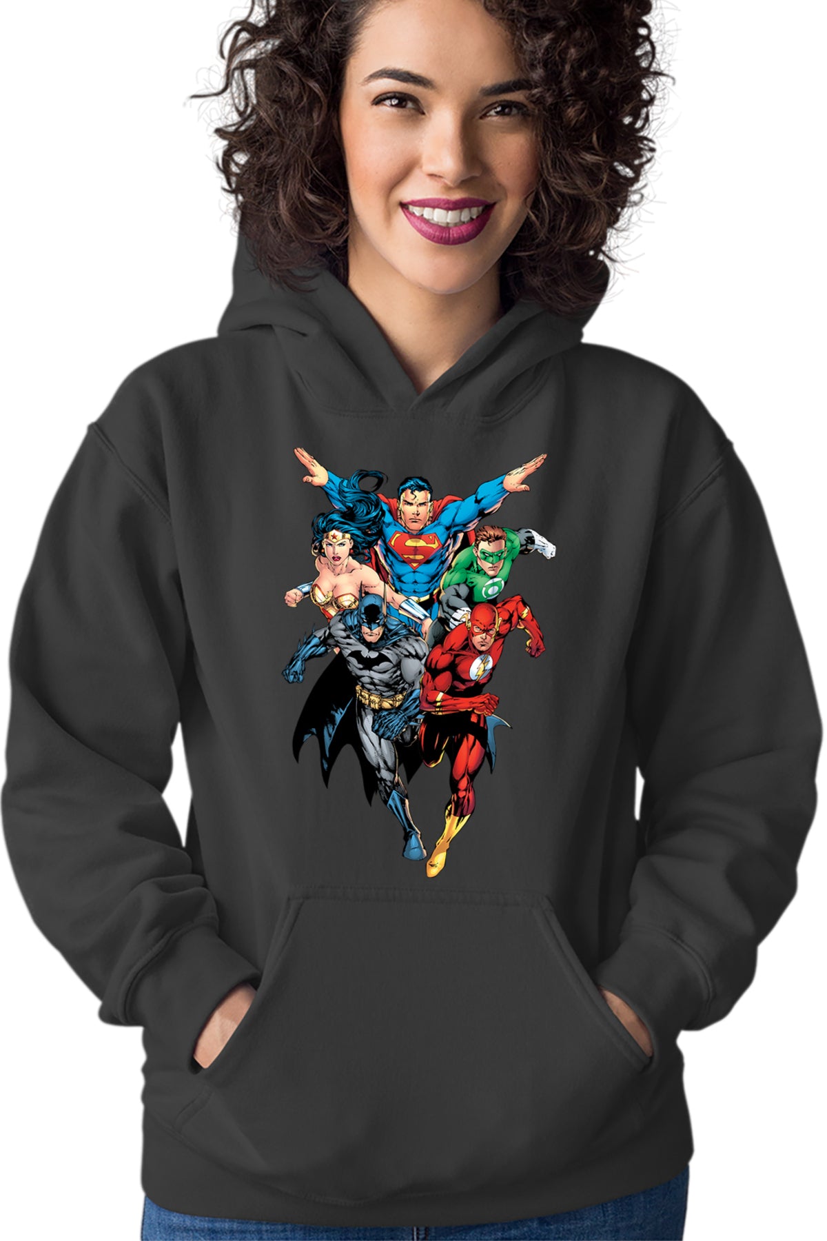 Hanorac dama The Flash Superman Batman Wonder Women