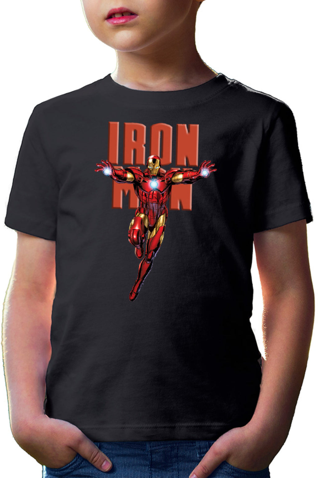 Tricou copii Ironman Jump Marvel Universe Comics Transform