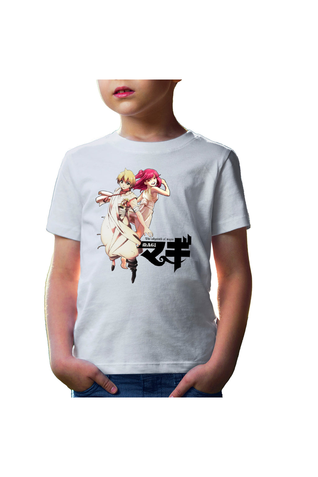 Tricou copii Magi The Labyrinth of Magic Ringke Morgiana Heroes