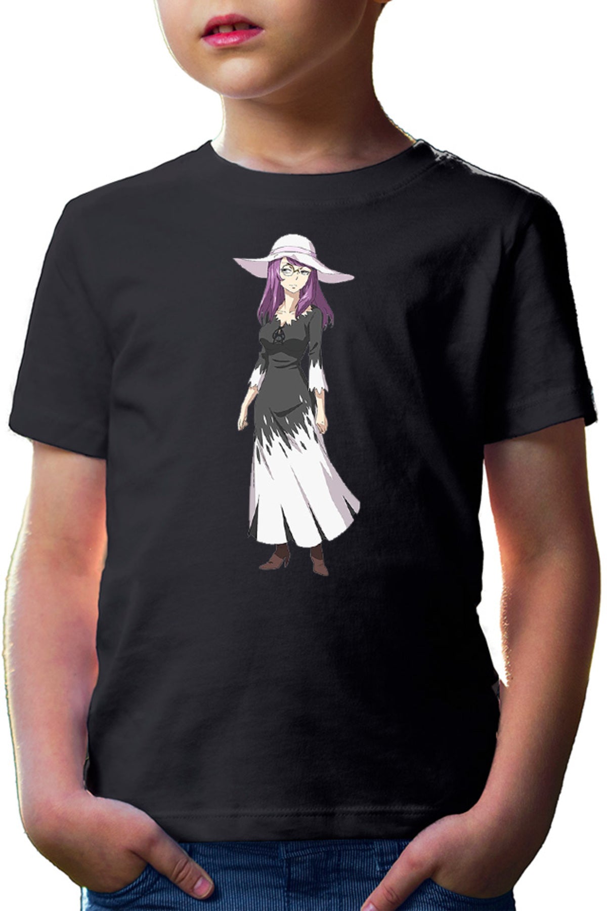 Tricou copii Muhyo Roji Kurotori Rio Paranormal Ghost Exorcist Glasses