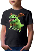 Tricou copii Clash of Clans Mini Dinosaur Happy Flying Positive Energy