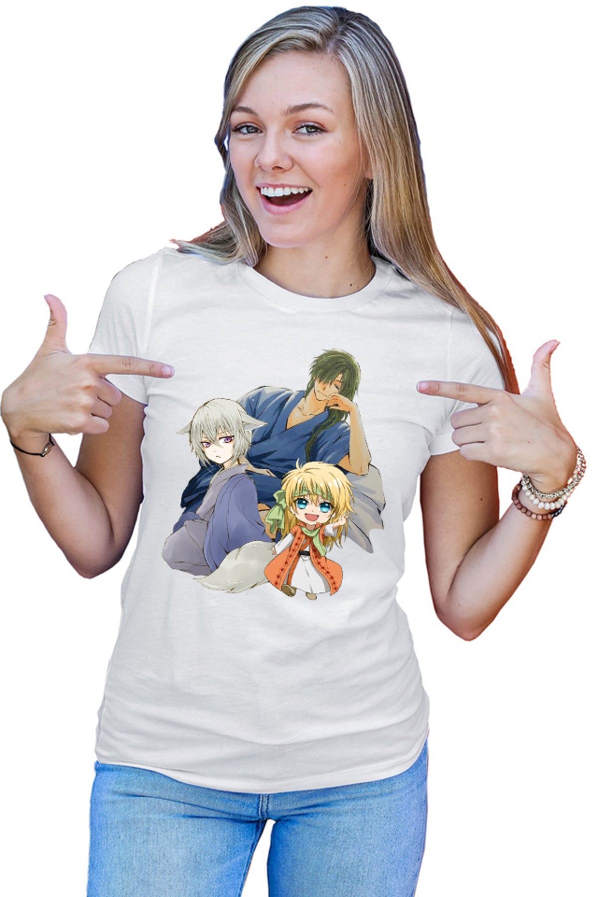 Tricou dama Yona of the Dawn Son Tomoe Zeno Yukata Anime Comedy