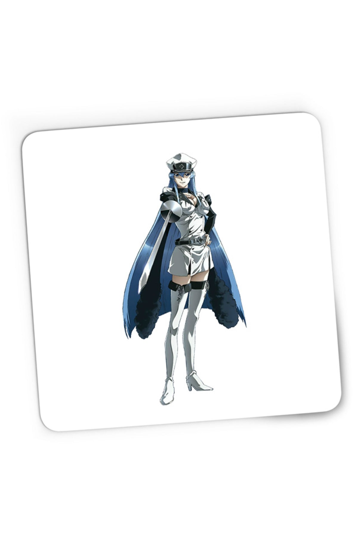 Mousepad Gaming Akame ga Kill Esdeath Spadasin Takahiro Super Power Manga, 21x19 cm
