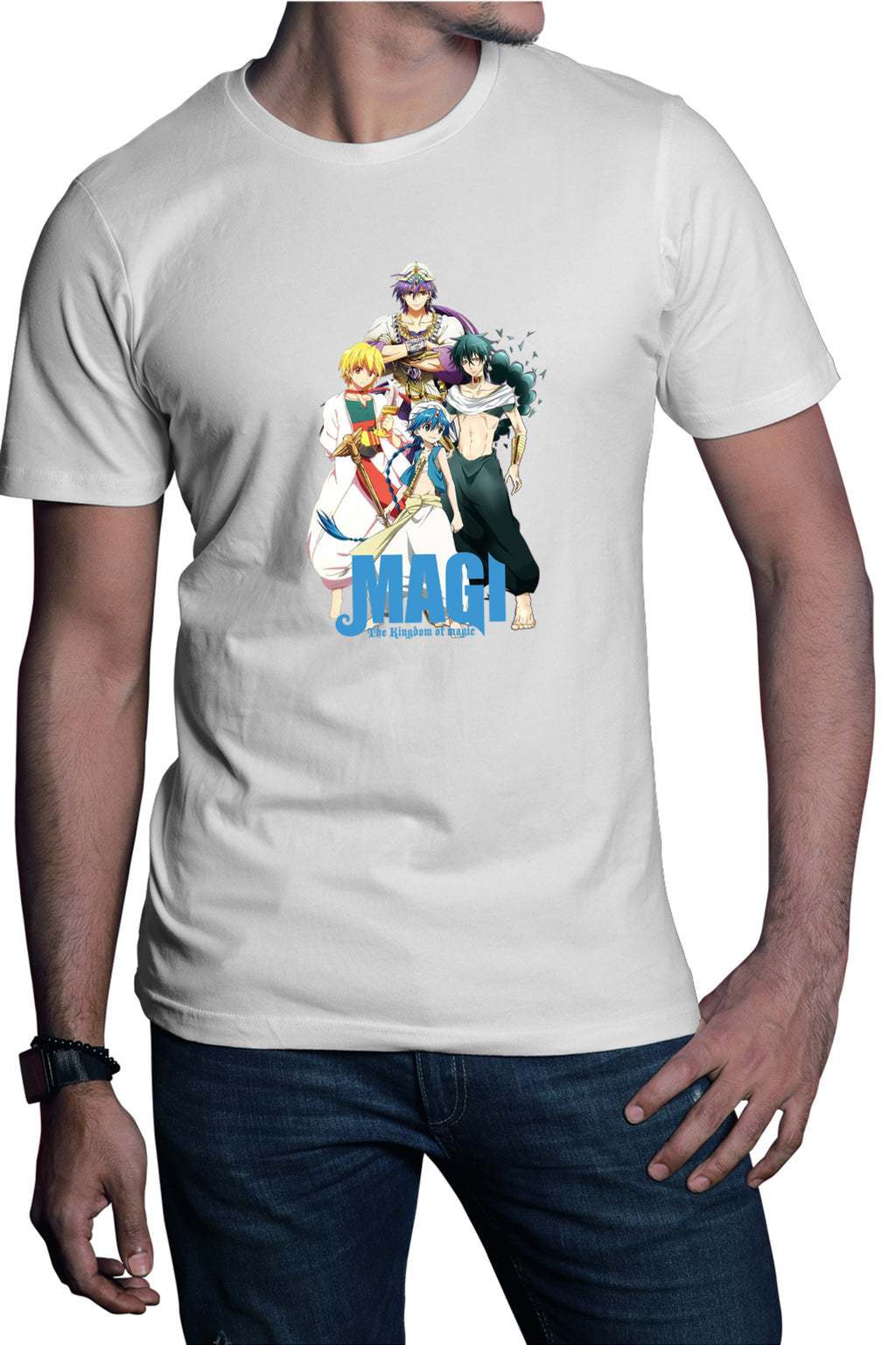 Tricou barbati Magi The Labyrinth of Magic Fantasy Anime Manga