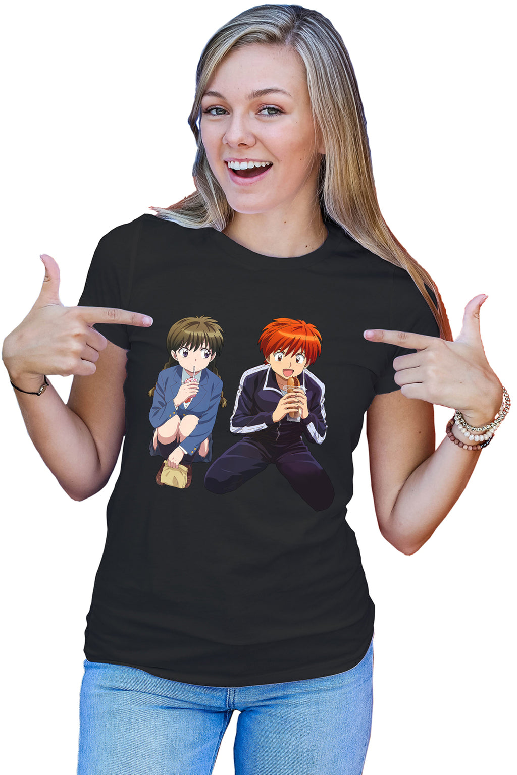 Tricou dama Rin-ne Rin Sakura Eat Kyokai no Rinne