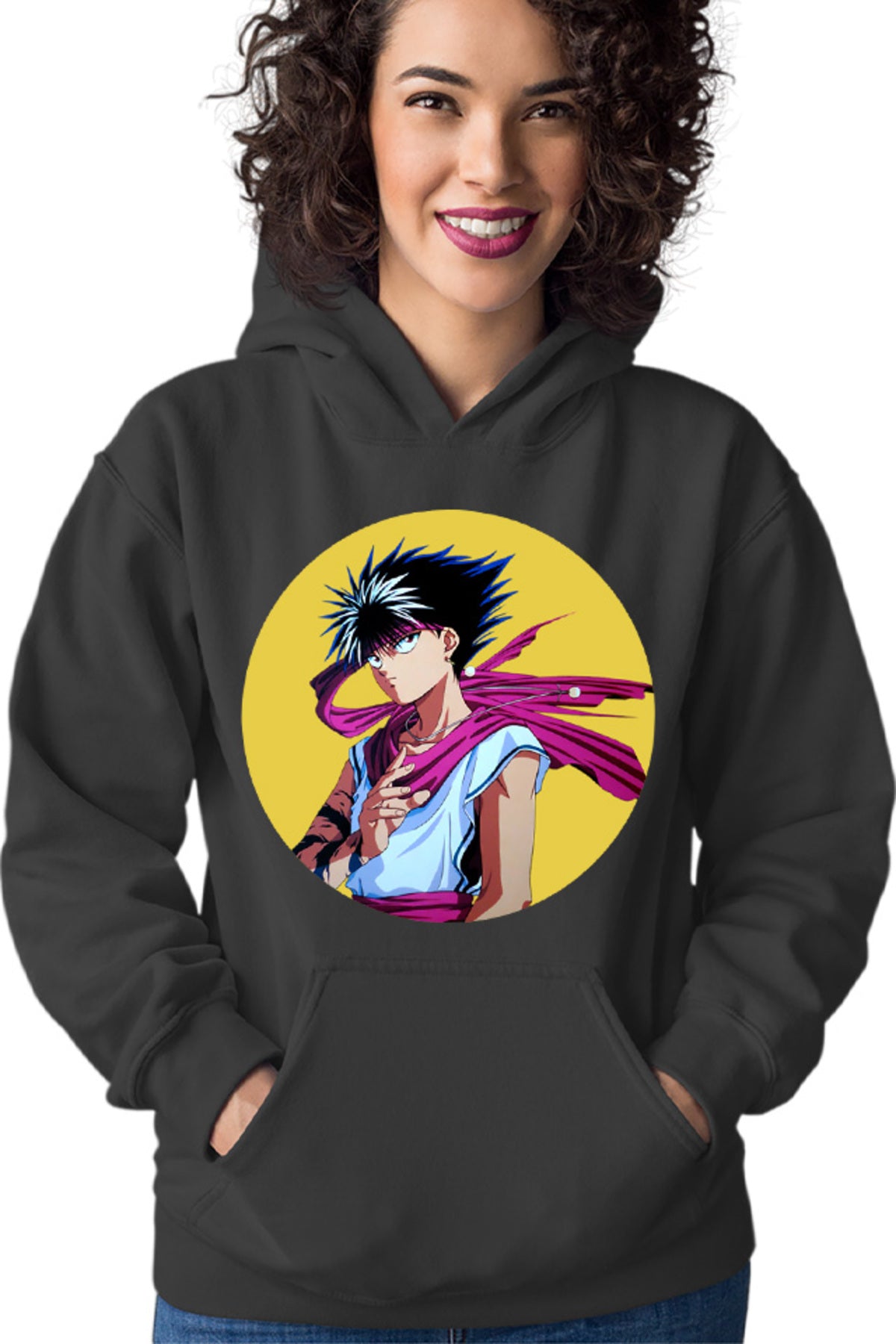 Hanorac dama Yu Yu Hakusho Hiei Powers Mangaka Season
