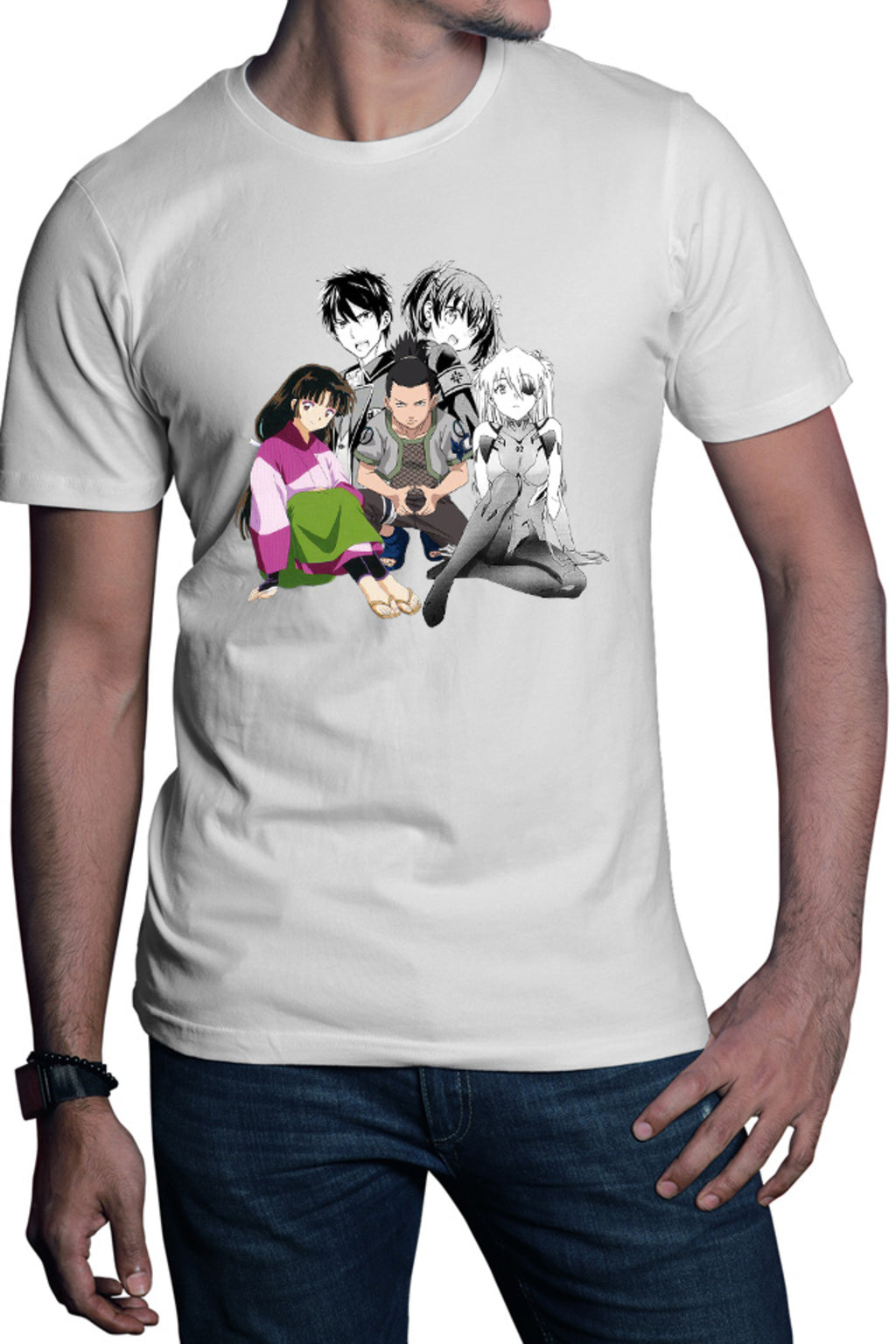 Tricou barbati Boarding School Juliet Romeo Naruto Evanghelion