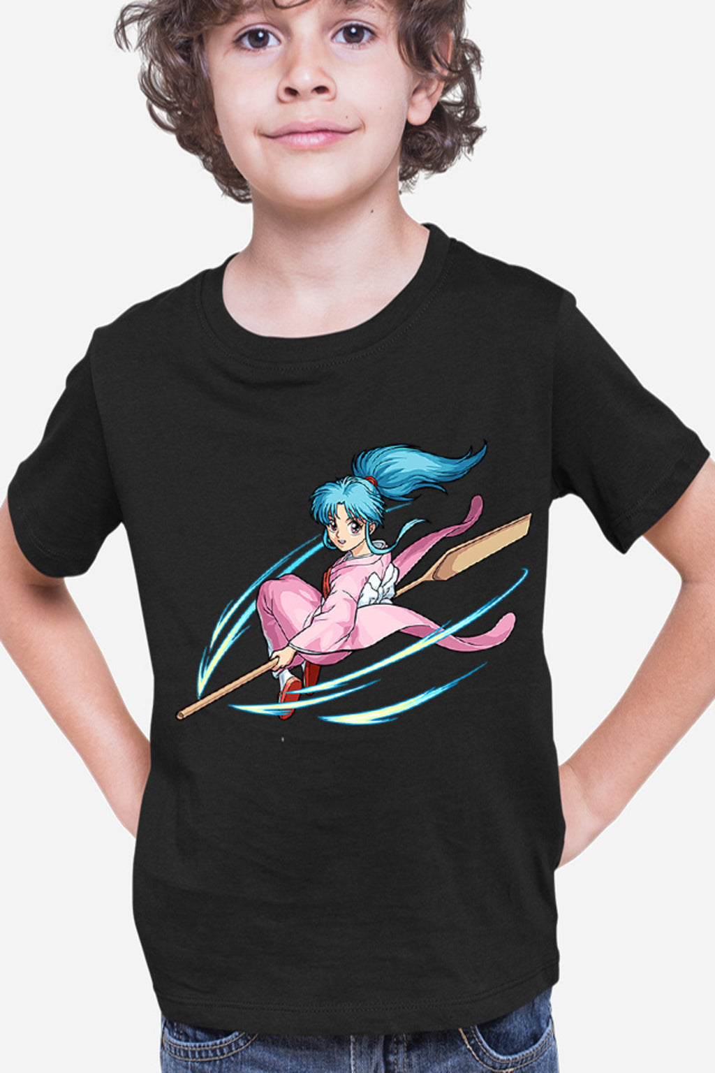 Tricou copii Yu Yu Hakusho Botan Fly Magic Action