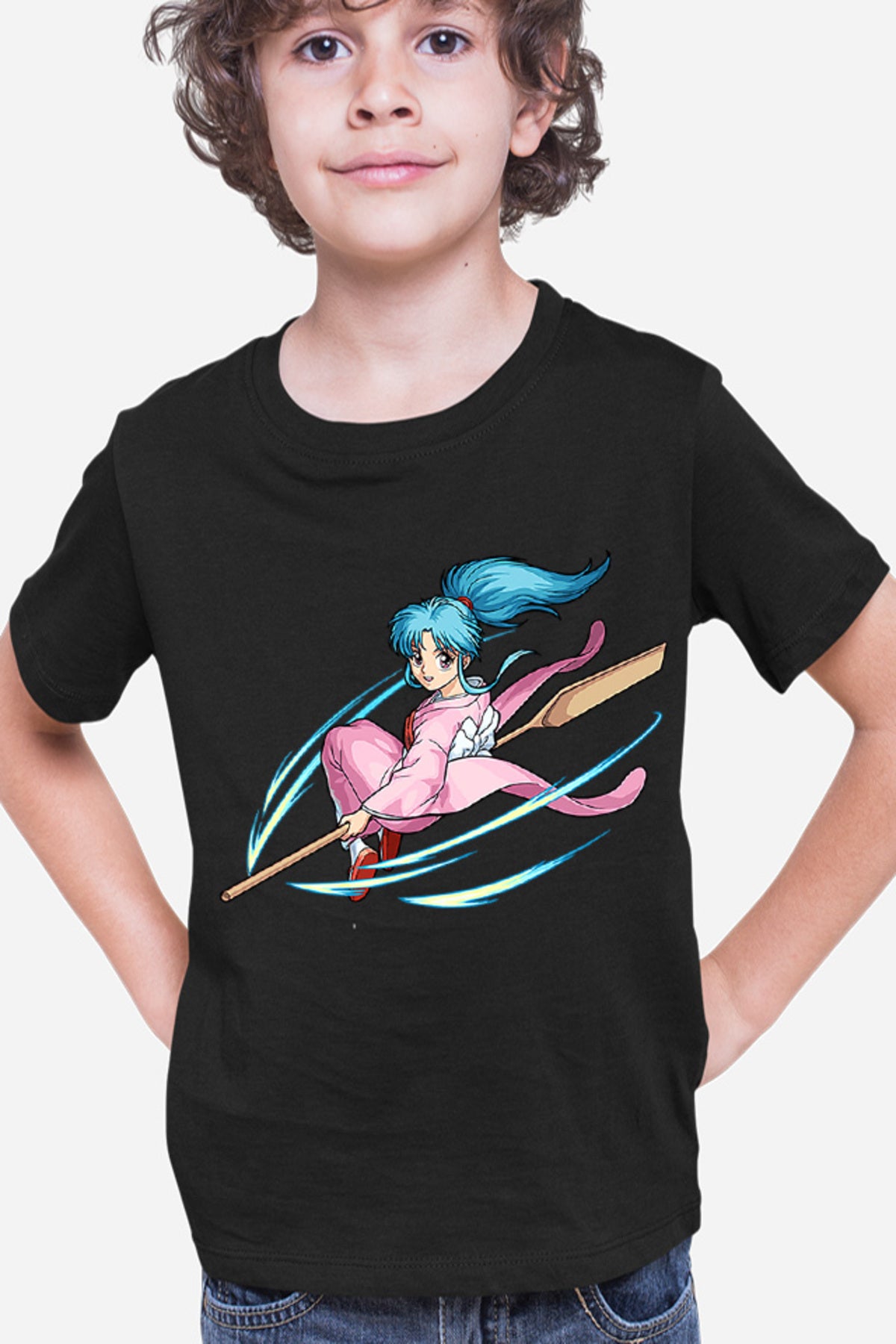Tricou copii Yu Yu Hakusho Botan Fly Magic Action