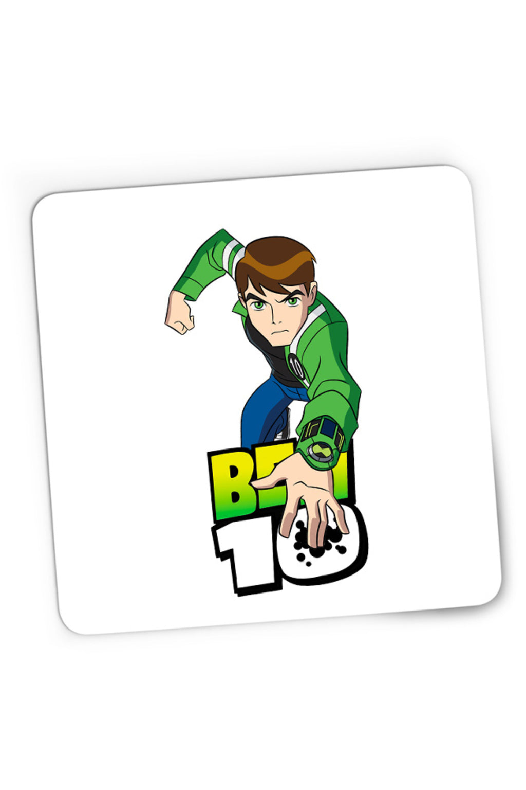 Mousepad Gaming Ben 10 Logo Comedy Action Sci-fi Monsters Fight, 21x19 cm