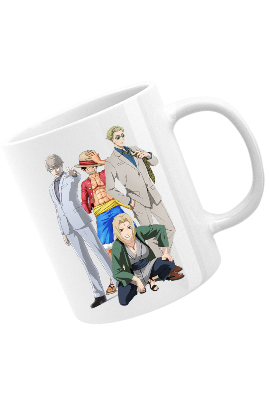 Cana Ajin Tosaki Naruto One Piece Luffy Jujutsu Kaisen, alba, 330 ml