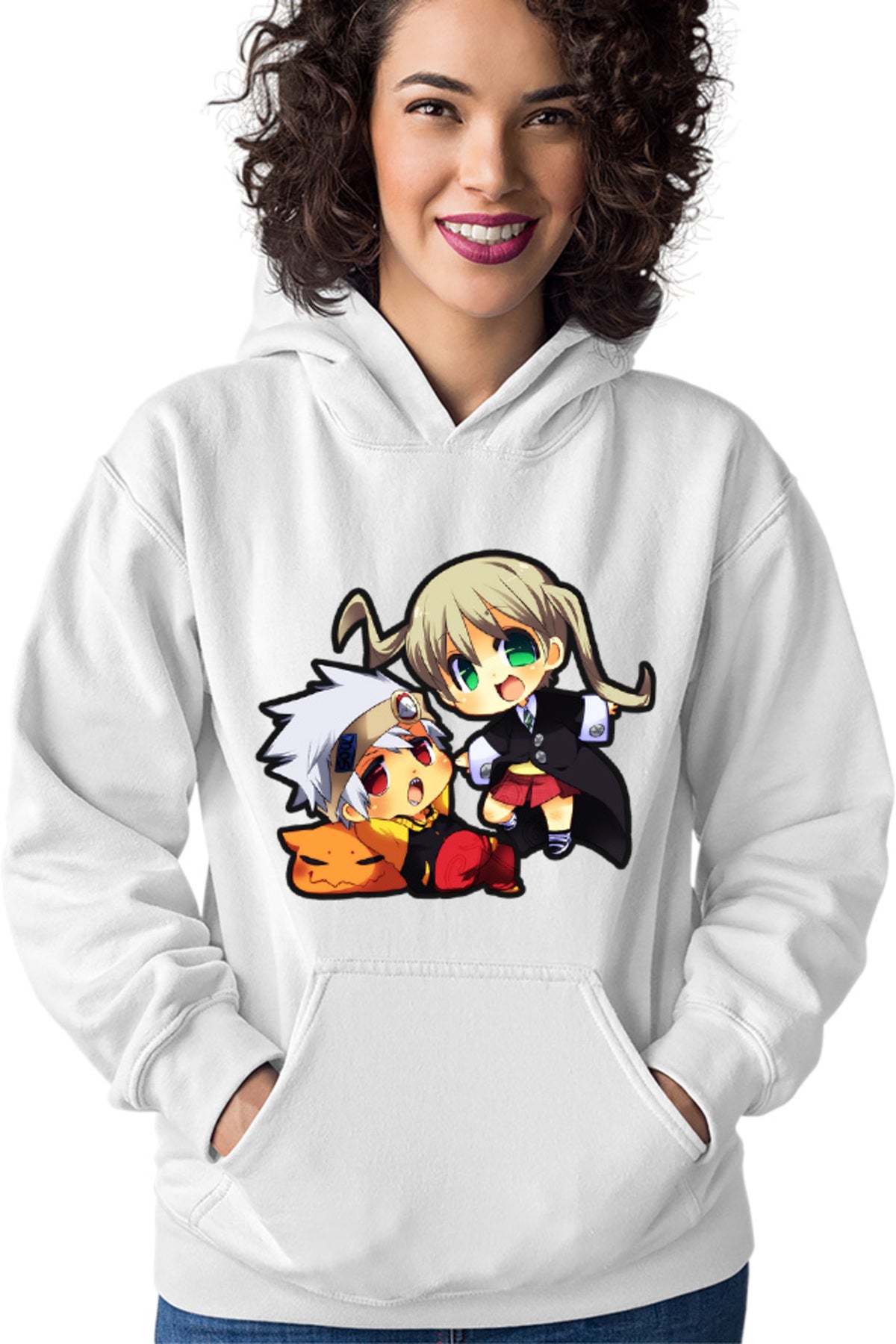 Hanorac dama Soul Eater Soul Maka Chibi Fight Action Trap