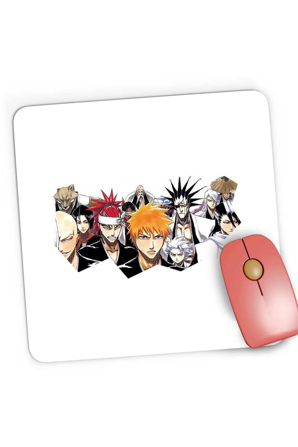 Mousepad Gaming Bleach Ichigo Kurosaki Soul Reaper Dream Team, 21x19 cm