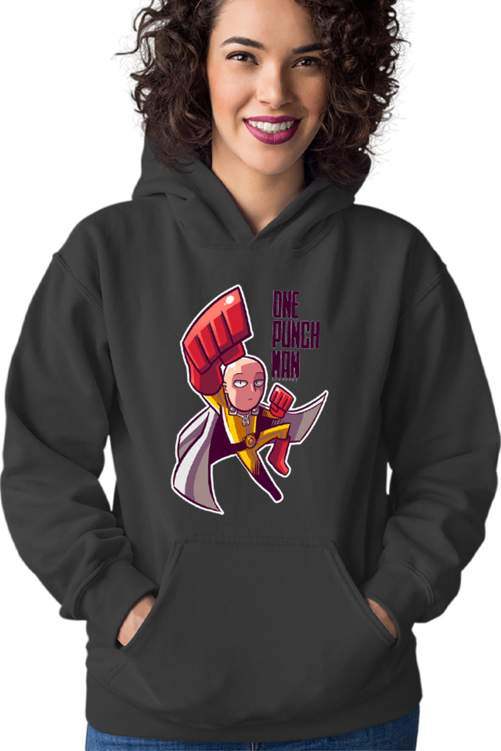 Hanorac dama One-Punch Man Hero Tatakae Anime Weeb