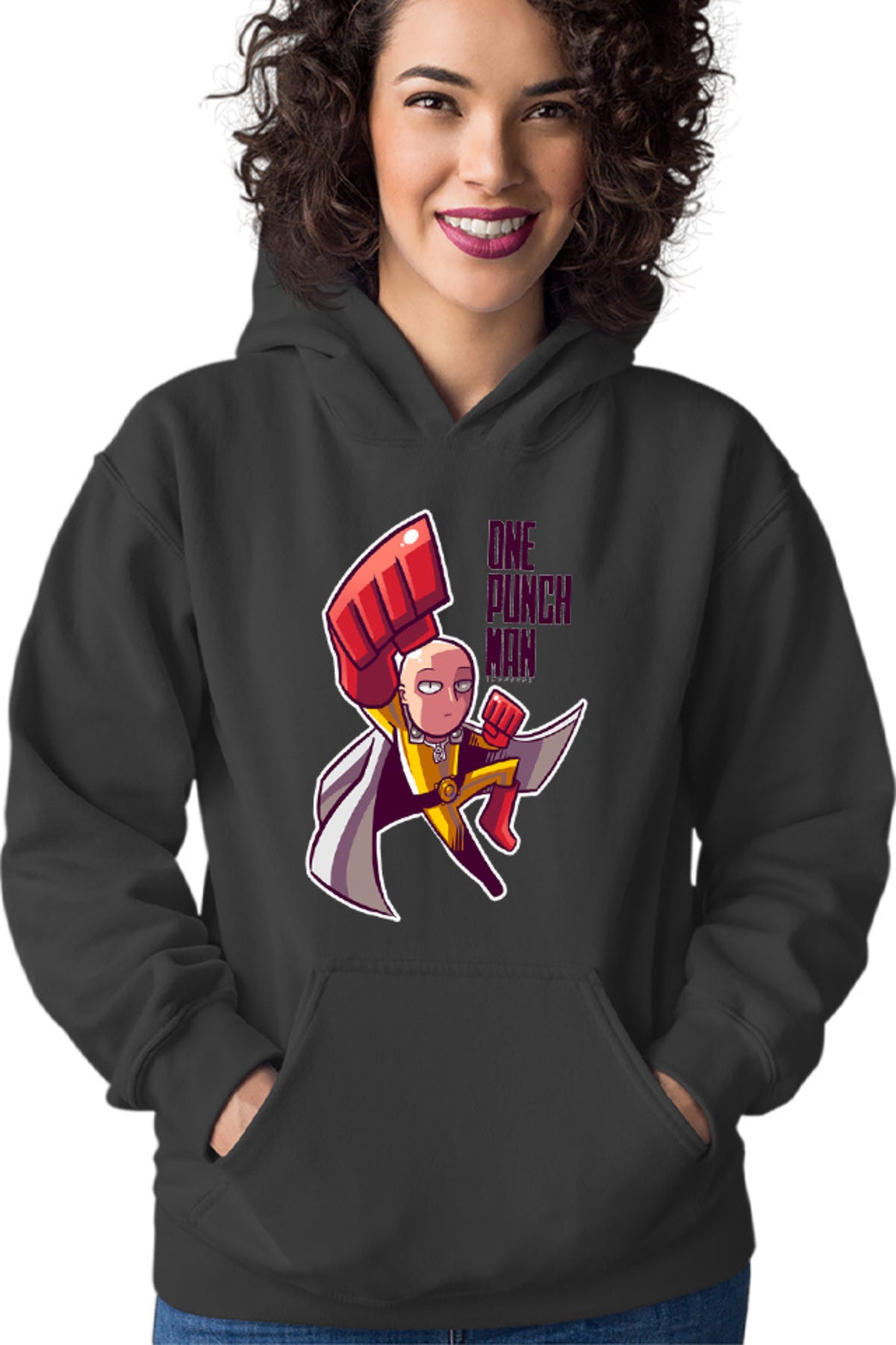 Hanorac dama One-Punch Man Hero Tatakae Anime Weeb