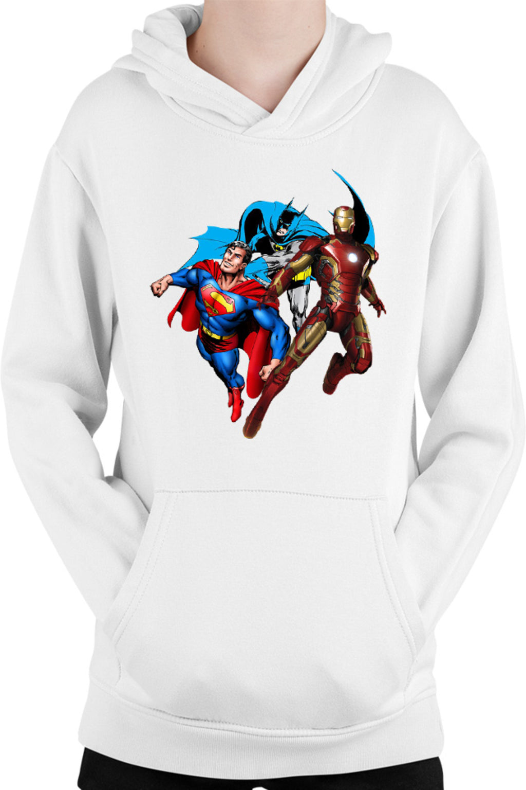 Hanorac copii Ironman Technology Batman Superman DC Superhero