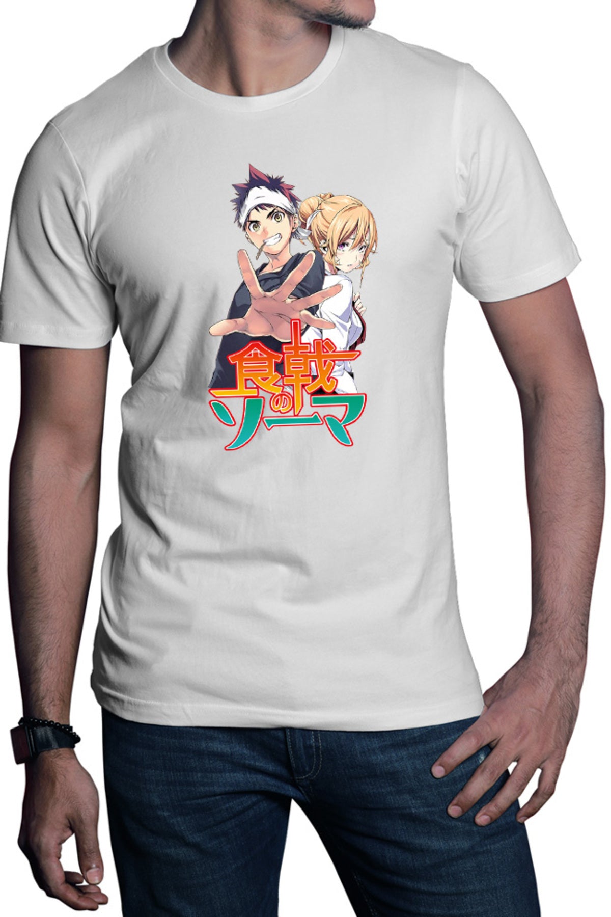 Tricou barbati Food Wars Souma Erina Cookers Anime Otaku