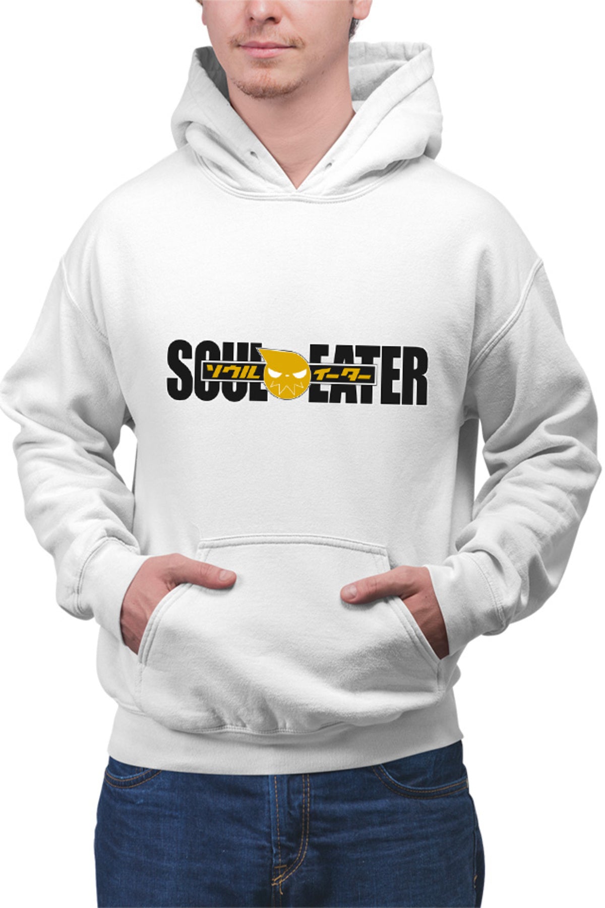 Hanorac barbati Soul Eater Logo Anime Supranatural Action Shounen