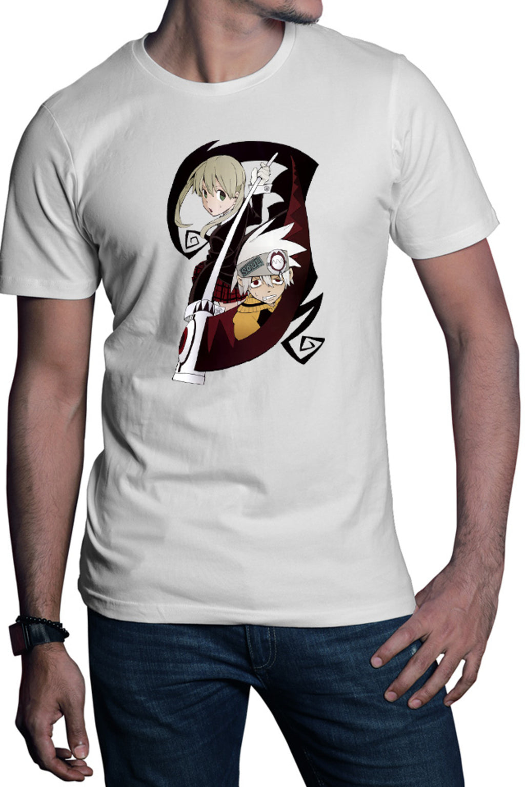Tricou barbati Soul Eater Soul Maka Scythe Anime Manga