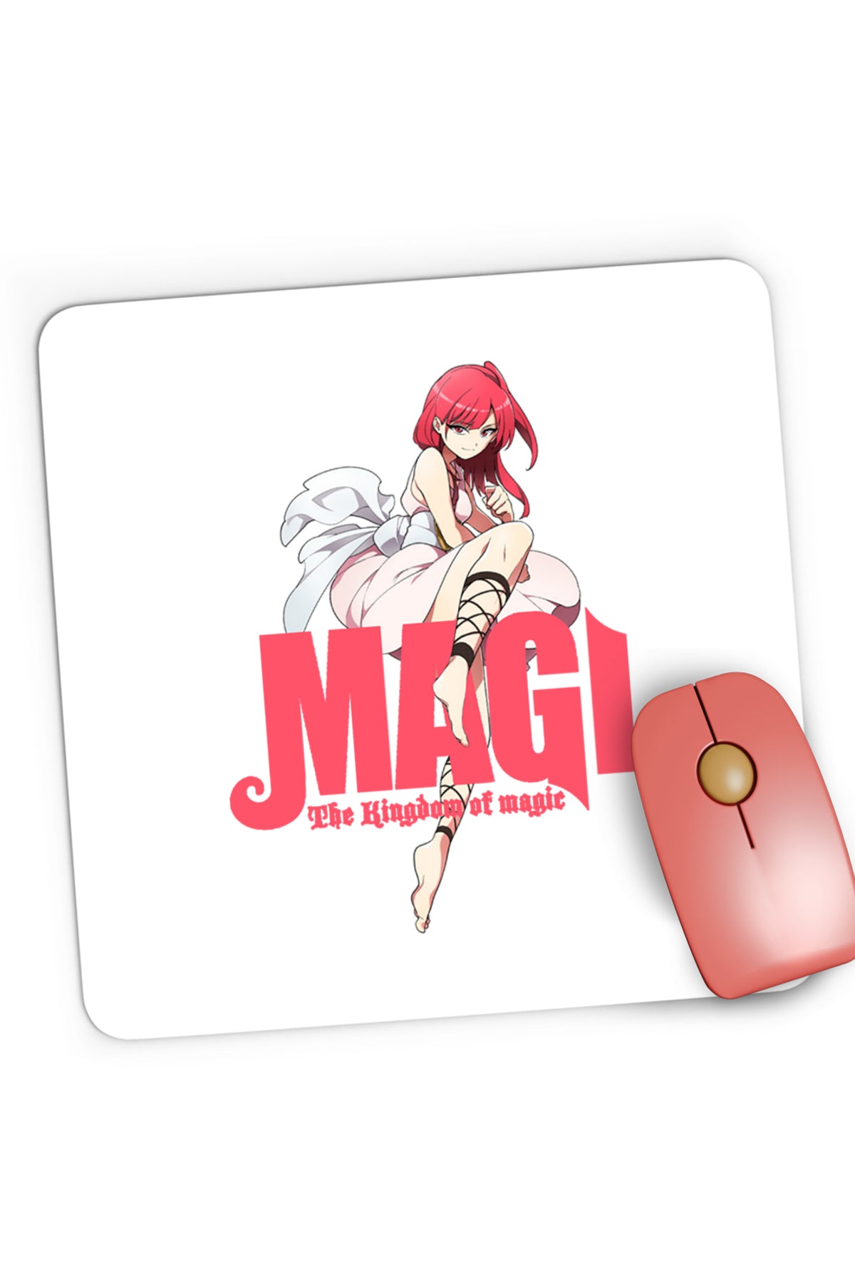 Mousepad Gaming Magi The Labyrinth of Magic Morgiana Fight Jump, 21x19 cm