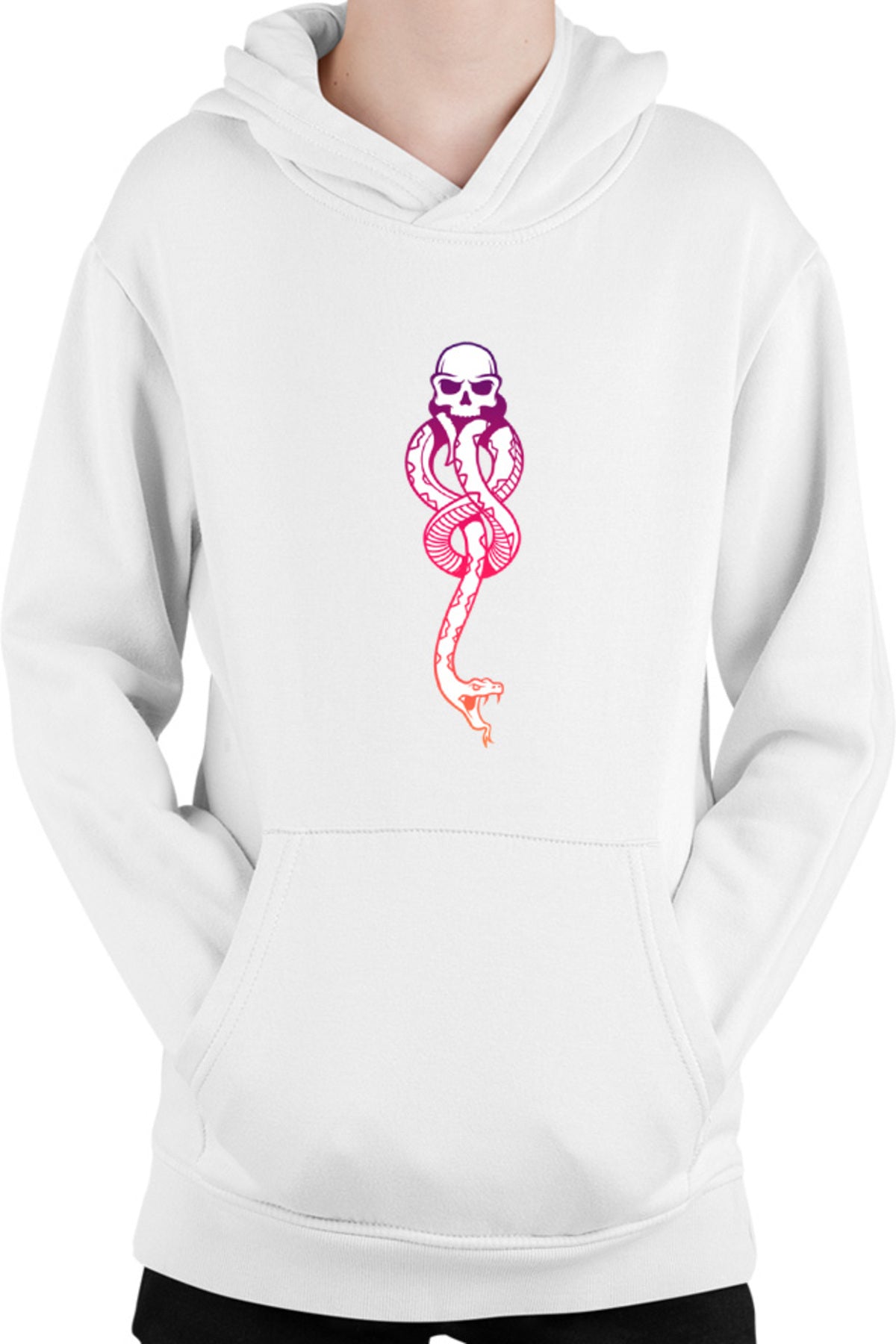 Hanorac copii Harry Potter Decal Death Eaters Serpent Spell