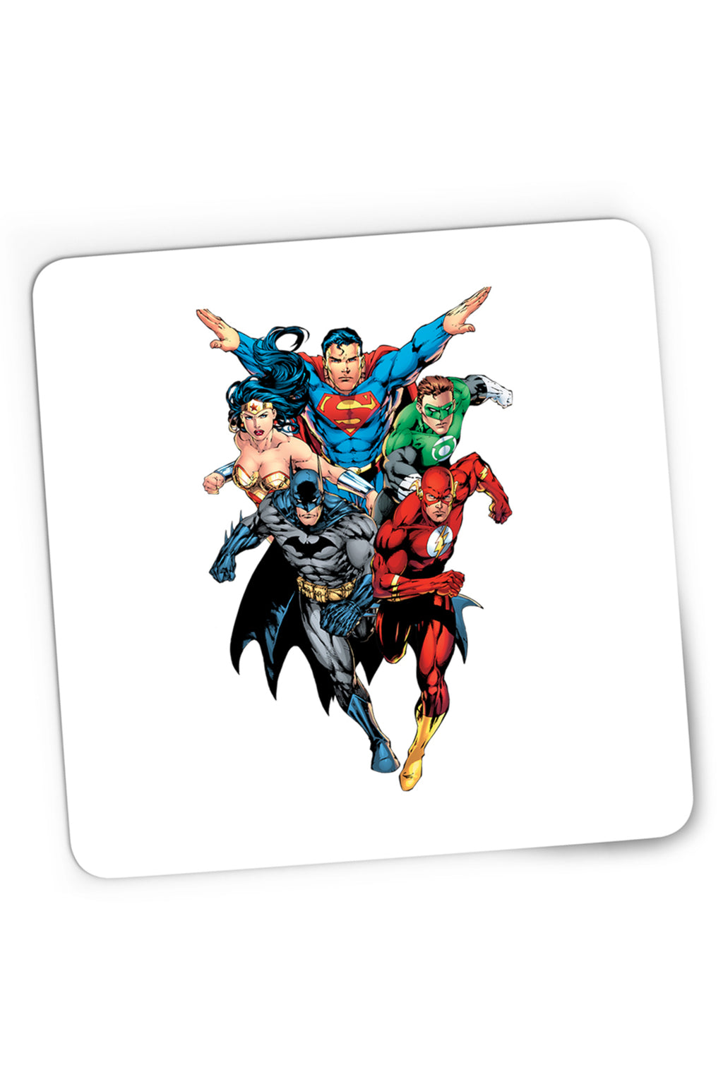 Mousepad Gaming The Flash Superman Batman Wonder Women, 21x19 cm